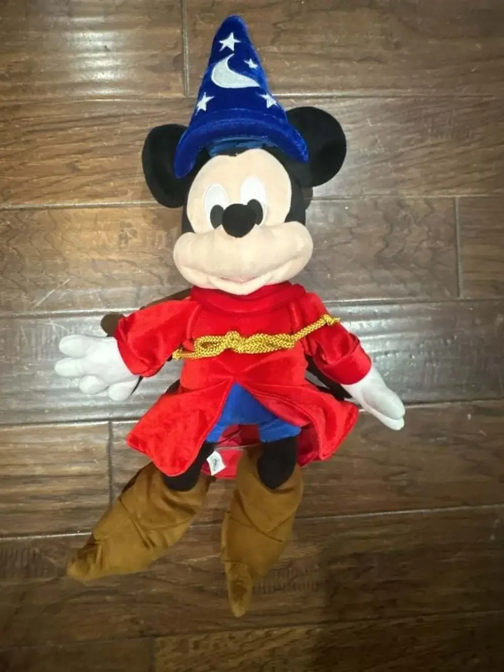Disney Store Sorcerer's Apprentice Mickey Mouse Fantasia Plush